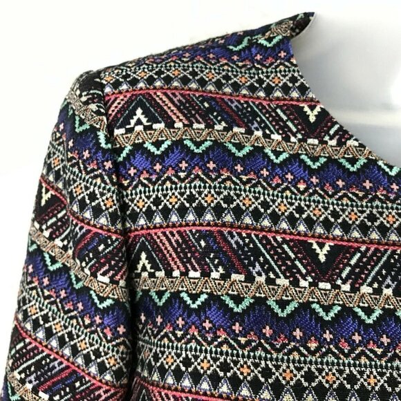 Tahari Women Blazer Suit Jacket 4 Open Front Classic Church Corpcore Career - Picture 5 of 10